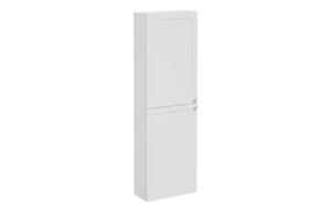 VitrA Root Classic 55cm 2 Door Slim Tall Unit (LH Hinge) - Matt Light Grey